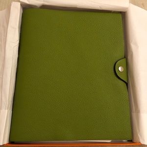 New Hermes Ulysse MM Anis Green togo leather